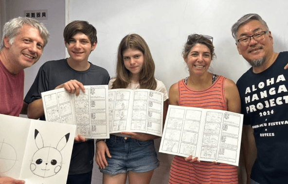 Minimal desk with laptop and notebook